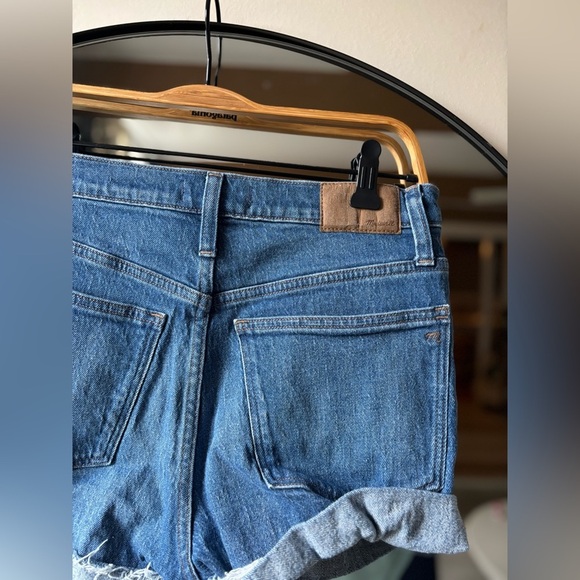 MADEWELL | high rise denim shorts | size 27 - Picture 5 of 5